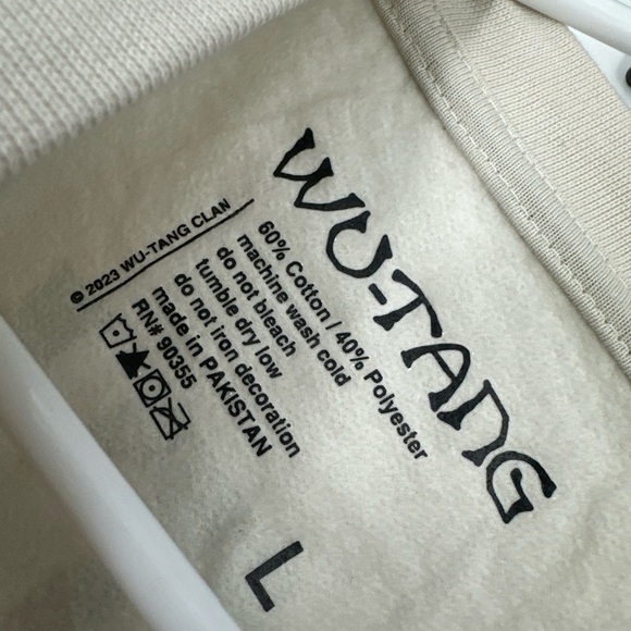 Wu-Tang Forever Tour Fleece Lined Sweatshirt Crewneck Pullover Men’s Size L - Picture 2 of 4